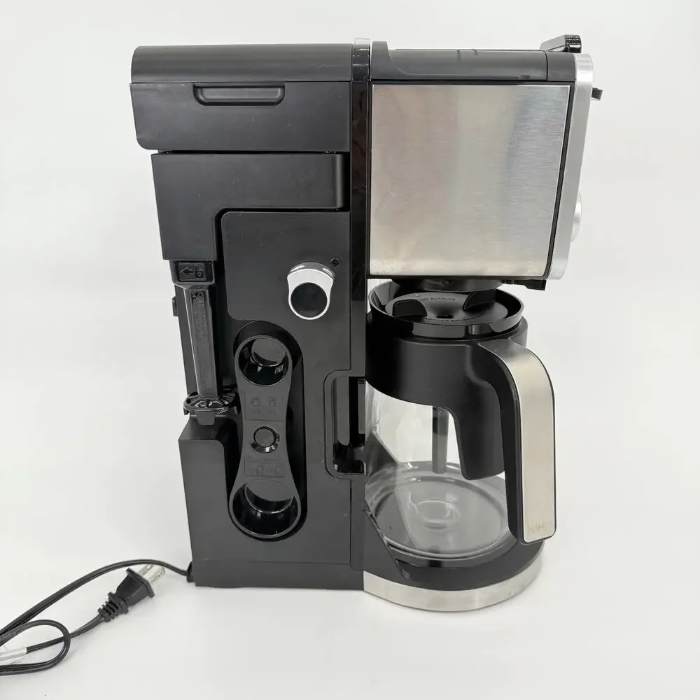 Ninja DualBrew Pro Specialty Coffee System Drip Coffee Maker with Frother CFP301